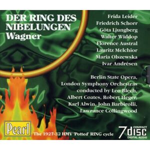 London Symphony Orchestra - Wagner: Der Ring des Nibelungen (Gesamtaufnahme, 1927-1932, leicht gekürzt) - Preis vom 10.06.2026 05:35:22 h London Symphony Orchestra - Wagner: Der Ring des Nibelungen (Gesamtaufnahme, 1927-1932, leicht gekürzt) - Preis vom 10.06.2026 05:35:22 h
