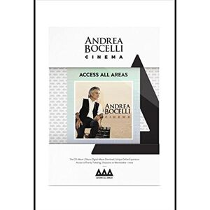 Andrea Bocelli - Cinema (Access All Areas Edition) (Limited Edition) - Preis vom 11.06.2026 05:43:19 h Andrea Bocelli - Cinema (Access All Areas Edition) (Limited Edition) - Preis vom 11.06.2026 05:43:19 h