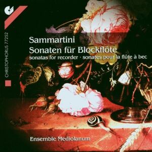 Ensemble Giuseppe Sammartini: Sonaten für Blockflöte - Preis vom 11.06.2026 05:43:19 h Ensemble Giuseppe Sammartini: Sonaten für Blockflöte - Preis vom 11.06.2026 05:43:19 h