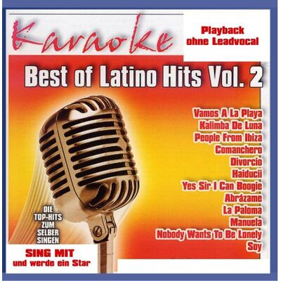Cc Best of Latino Hits Vol.2 - Karaoke - Preis vom 08.09.2026 08:18:28 h Cc Best of Latino Hits Vol.2 - Karaoke - Preis vom 08.09.2026 08:18:28 h