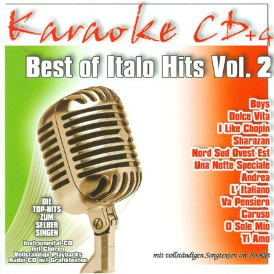 Cc Best of Italo Hits Vol.2 - Karaoke - Preis vom 08.09.2026 16:12:08 h Cc Best of Italo Hits Vol.2 - Karaoke - Preis vom 08.09.2026 16:12:08 h
