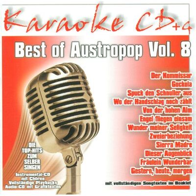 Cc Best of Austropop Vol.8 - Karaoke - Preis vom 08.09.2026 08:18:28 h Cc Best of Austropop Vol.8 - Karaoke - Preis vom 08.09.2026 08:18:28 h