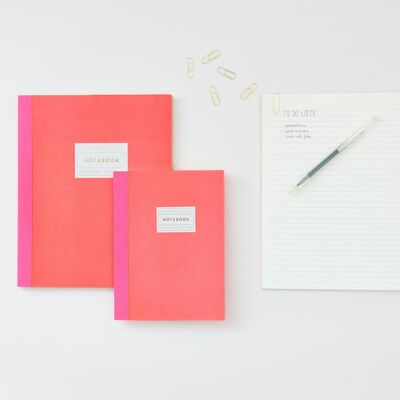 Notizbuch S, Neonrot, 80 Seiten, 100 g/m² - Preis vom 23.10.2026 11:45:56 h Notizbuch S, Neonrot, 80 Seiten, 100 g/m² - Preis vom 23.10.2026 11:45:56 h