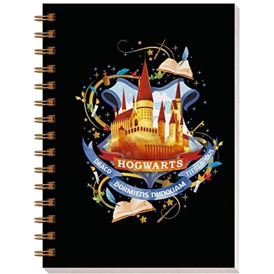 Harry Potter: Notizbuch Hogwarts mit Spiralbindung: Notizbuch mit Glanzlack - Preis vom 21.06.2026 05:42:24 h Harry Potter: Notizbuch Hogwarts mit Spiralbindung: Notizbuch mit Glanzlack - Preis vom 21.06.2026 05:42:24 h