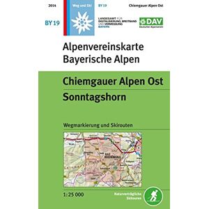 Deutscher Alpenverein e.V. - Chiemgauer Alpen Ost, Sonntagshorn: Wegmarkierungen und Skirouten - Topographische Karte 1:25000 (Alpenvereinskarten) - Preis vom 16.06.2026 05:30:18 h Deutscher Alpenverein e.V. - Chiemgauer Alpen Ost, Sonntagshorn: Wegmarkierungen und Skirouten - Topographische Karte 1:25000 (Alpenvereinskarten) - Preis vom 16.06.2026 05:30:18 h