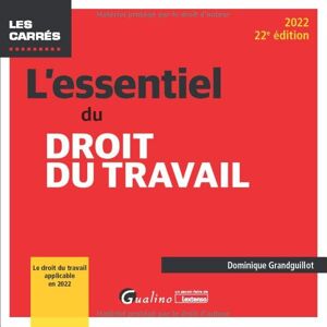 Dominique Grandguillot - L'essentiel du droit du travail : 2022 - Preis vom 15.06.2026 05:30:30 h Dominique Grandguillot - L'essentiel du droit du travail : 2022 - Preis vom 15.06.2026 05:30:30 h