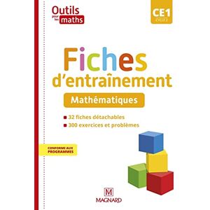 Patrice Gros - Outils pour les maths CE1, cycle 2 : fiches d'entraînement, mathématiques : conforme aux programmes - Preis vom 10.06.2026 05:35:22 h Patrice Gros - Outils pour les maths CE1, cycle 2 : fiches d'entraînement, mathématiques : conforme aux programmes - Preis vom 10.06.2026 05:35:22 h