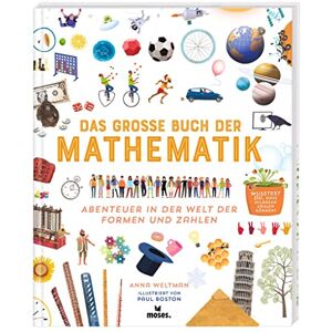 Anna Weltman - moses. Das große Buch der Mathematik – Abenteuer in der Welt der Formen und Zahlen Spannendes Kindersachbuch über Geometrie, Algebra und Co. Für Kinder ab 8 Jahren - Preis vom 13.06.2026 05:28:29 h Anna Weltman - moses. Das große Buch der Mathematik – Abenteuer in der Welt der Formen und Zahlen Spannendes Kindersachbuch über Geometrie, Algebra und Co. Für Kinder ab 8 Jahren - Preis vom 13.06.2026 05:28:29 h