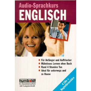 Bärbel Hildebrandt-Dommel - Humboldt Taschenbücher, Audio-Sprachkurs Englisch für Anfänger, 4 CD-Audio m. Begleitbuch - Preis vom 15.06.2026 05:30:30 h Bärbel Hildebrandt-Dommel - Humboldt Taschenbücher, Audio-Sprachkurs Englisch für Anfänger, 4 CD-Audio m. Begleitbuch - Preis vom 15.06.2026 05:30:30 h