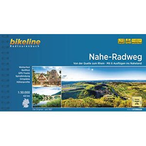 Esterbauer Verlag - Nahe-Radweg: Von der Quelle bis zum Rhein mit 6 Ausflügen ins Naheland. 1:50.000, 422 km, wetterfest/reißfest, GPS-Tracks Download, LiveUpdate: Von ... LiveUpdate (Bikeline Radtourenbücher) - Preis vom 13.06.2026 05:28:29 h Esterbauer Verlag - Nahe-Radweg: Von der Quelle bis zum Rhein mit 6 Ausflügen ins Naheland. 1:50.000, 422 km, wetterfest/reißfest, GPS-Tracks Download, LiveUpdate: Von ... LiveUpdate (Bikeline Radtourenbücher) - Preis vom 13.06.2026 05:28:29 h