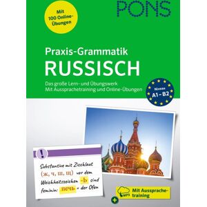 PONS Praxis-Grammatik Russisch: Das große Lern- und Übungswerk. Mit Aussprachetraining und Online-Übungen - Preis vom 12.06.2026 05:40:31 h PONS Praxis-Grammatik Russisch: Das große Lern- und Übungswerk. Mit Aussprachetraining und Online-Übungen - Preis vom 12.06.2026 05:40:31 h
