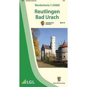 LGL - Reutlingen Bad Urach (Karte des Schwäbischen Albvereins) - Preis vom 14.06.2026 05:24:48 h LGL - Reutlingen Bad Urach (Karte des Schwäbischen Albvereins) - Preis vom 14.06.2026 05:24:48 h