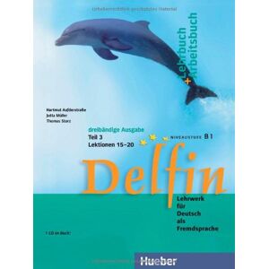 Hartmut Aufderstrasse - Delfin, Lehr- und Arbeitsbuch, m. Audio-CD. Lehr- und Arbeitsbuch, m. Audio-CD. Tl.3. Lektionen 15-20. Niveaustufe B1 - Preis vom 14.06.2026 05:24:48 h Hartmut Aufderstrasse - Delfin, Lehr- und Arbeitsbuch, m. Audio-CD. Lehr- und Arbeitsbuch, m. Audio-CD. Tl.3. Lektionen 15-20. Niveaustufe B1 - Preis vom 14.06.2026 05:24:48 h