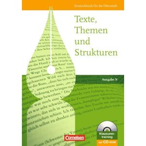 Brenner, Dr. Gerd - Texte, Themen und Strukturen - Ausgabe N: Schülerbuch mit Klausurentraining auf CD-ROM - Preis vom 13.06.2026 05:28:29 h Brenner, Dr. Gerd - Texte, Themen und Strukturen - Ausgabe N: Schülerbuch mit Klausurentraining auf CD-ROM - Preis vom 13.06.2026 05:28:29 h