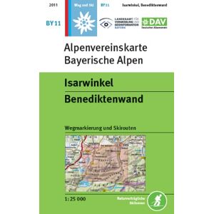 Deutscher Alpenverein - Isarwinkel, Benediktenwand: Wegmarkierungen und Skirouten - Topographische Karte 1:25.000 - Preis vom 15.06.2026 05:30:30 h Deutscher Alpenverein - Isarwinkel, Benediktenwand: Wegmarkierungen und Skirouten - Topographische Karte 1:25.000 - Preis vom 15.06.2026 05:30:30 h