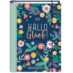 GRAFIK WERKSTATT Das Original - Terminplaner 2024 Hallo Glück!: Terminplaner Hardcover - Preis vom 11.06.2026 05:43:19 h GRAFIK WERKSTATT Das Original - Terminplaner 2024 Hallo Glück!: Terminplaner Hardcover - Preis vom 11.06.2026 05:43:19 h