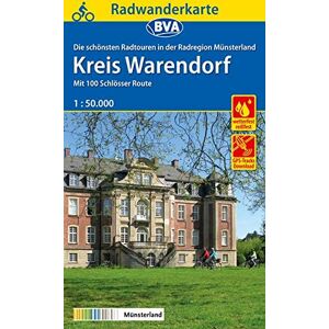 BVA Bielefelder Verlag GmbH & Co. KG - Radwanderkarte BVA Radregion Münsterland Kreis Warendorf mit 100 Schlösser Route 1:50.000, reiß- und wetterfest, GPS-Tracks Download (Radwanderkarte 1:50.000) - Preis vom 15.06.2026 05:30:30 h BVA Bielefelder Verlag GmbH & Co. KG - Radwanderkarte BVA Radregion Münsterland Kreis Warendorf mit 100 Schlösser Route 1:50.000, reiß- und wetterfest, GPS-Tracks Download (Radwanderkarte 1:50.000) - Preis vom 15.06.2026 05:30:30 h