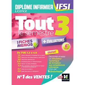 Samir Baali - Diplôme infirmier licence IFSI, tout le semestre 3 en fiches mémos : de l'UE 1.2 à 4.6 - Preis vom 16.06.2026 05:30:18 h Samir Baali - Diplôme infirmier licence IFSI, tout le semestre 3 en fiches mémos : de l'UE 1.2 à 4.6 - Preis vom 16.06.2026 05:30:18 h