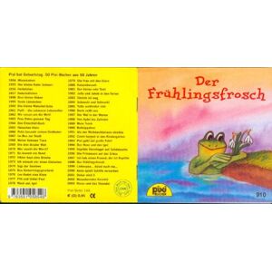 Der Frühlingsfrosch (Pixi-Bücher ; Nr. 910, Serie 144 50 Jahre Pixi-Bücher) - Preis vom 14.06.2026 05:24:48 h Der Frühlingsfrosch (Pixi-Bücher ; Nr. 910, Serie 144 50 Jahre Pixi-Bücher) - Preis vom 14.06.2026 05:24:48 h