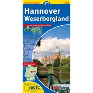 ADFC-Regionalkarte Hannover Weserbergland mit Tagestouren-Vorschlägen, 1:75.000, reiß- und wetterfest, GPS-Tracks Download - Preis vom 12.06.2026 05:40:31 h ADFC-Regionalkarte Hannover Weserbergland mit Tagestouren-Vorschlägen, 1:75.000, reiß- und wetterfest, GPS-Tracks Download - Preis vom 12.06.2026 05:40:31 h