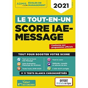 Julie Camoin - Score IAE-Message : le tout-en-un : 2021 - Preis vom 12.06.2026 05:40:31 h Julie Camoin - Score IAE-Message : le tout-en-un : 2021 - Preis vom 12.06.2026 05:40:31 h