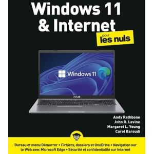 Andy Rathbone - Windows 11 & Internet pour les nuls - Preis vom 15.06.2026 05:30:30 h Andy Rathbone - Windows 11 & Internet pour les nuls - Preis vom 15.06.2026 05:30:30 h