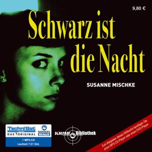 Susanne Mischke - Schwarz ist die Nacht, 1 MP3-CD - Preis vom 11.06.2026 05:43:19 h Susanne Mischke - Schwarz ist die Nacht, 1 MP3-CD - Preis vom 11.06.2026 05:43:19 h