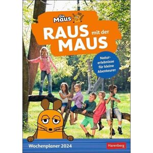 Ulrike Anders - Raus mit der Maus Wochenplaner 2024: Naturerlebnisse für kleine Abenteurer - Preis vom 11.06.2026 05:43:19 h Ulrike Anders - Raus mit der Maus Wochenplaner 2024: Naturerlebnisse für kleine Abenteurer - Preis vom 11.06.2026 05:43:19 h