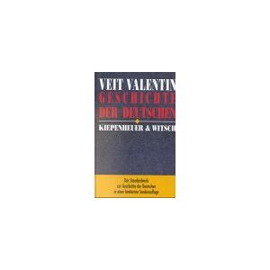 Veit Valentin - Geschichte der Deutschen - Preis vom 16.06.2026 05:30:18 h Veit Valentin - Geschichte der Deutschen - Preis vom 16.06.2026 05:30:18 h