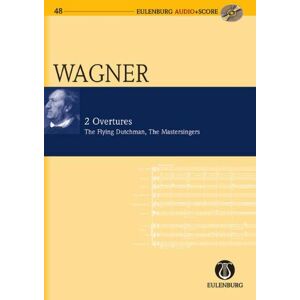 Voss 2 Ouvertüren: Der fliegende Holländer (Ouvertüre) / Die Meistersinger von Nürnberg (Vorspiel). WWV 63 / WWV 96. Orchester. Studienpartitur + CD. (Eulenburg Audio+Score) - Preis vom 15.06.2026 05:30:30 h Voss 2 Ouvertüren: Der fliegende Holländer (Ouvertüre) / Die Meistersinger von Nürnberg (Vorspiel). WWV 63 / WWV 96. Orchester. Studienpartitur + CD. (Eulenburg Audio+Score) - Preis vom 15.06.2026 05:30:30 h