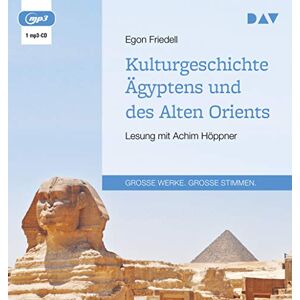 Egon Friedell - Kulturgeschichte Ägyptens und des Alten Orients: Lesung mit Achim Höppner (1 mp3-CD) - Preis vom 11.06.2026 05:43:19 h Egon Friedell - Kulturgeschichte Ägyptens und des Alten Orients: Lesung mit Achim Höppner (1 mp3-CD) - Preis vom 11.06.2026 05:43:19 h