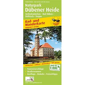 Naturpark Dübener Heide, Gräfenheinichen - Bad Düben - Delitzsch - Torgau: Rad- und Wanderkarte mit Ausflugszielen, Einkehr- & Freizeittipps, ... 1:60000 (Rad- und Wanderkarte / RuWK) - Preis vom 15.06.2026 05:30:30 h Naturpark Dübener Heide, Gräfenheinichen - Bad Düben - Delitzsch - Torgau: Rad- und Wanderkarte mit Ausflugszielen, Einkehr- & Freizeittipps, ... 1:60000 (Rad- und Wanderkarte / RuWK) - Preis vom 15.06.2026 05:30:30 h