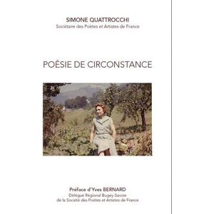 Simone Quattrocchi - Poésie de circonstance : confidences - Preis vom 16.06.2026 05:30:18 h Simone Quattrocchi - Poésie de circonstance : confidences - Preis vom 16.06.2026 05:30:18 h
