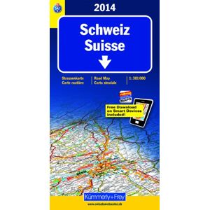 Kümmerly + Frey - Schweiz TCS 2014: Strassenkarte, 1:301 000 Free Download on Smart Devices included - Preis vom 12.06.2026 05:40:31 h Kümmerly + Frey - Schweiz TCS 2014: Strassenkarte, 1:301 000 Free Download on Smart Devices included - Preis vom 12.06.2026 05:40:31 h
