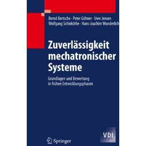 Bernd Bertsche - Zuverlässigkeit mechatronischer Systeme: Grundlagen und Bewertung in frühen Entwicklungsphasen (VDI-Buch) - Preis vom 14.06.2026 05:24:48 h Bernd Bertsche - Zuverlässigkeit mechatronischer Systeme: Grundlagen und Bewertung in frühen Entwicklungsphasen (VDI-Buch) - Preis vom 14.06.2026 05:24:48 h
