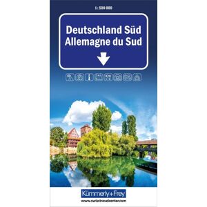 Kümmerly+Frey Strassenkarte Deutschland Süd 1:500.000: Inkl. Transitpläne, Ortsverzeichnis und Reiseinformationen (Kümmerly+Frey Strassenkarten) - Preis vom 10.06.2026 05:35:22 h Kümmerly+Frey Strassenkarte Deutschland Süd 1:500.000: Inkl. Transitpläne, Ortsverzeichnis und Reiseinformationen (Kümmerly+Frey Strassenkarten) - Preis vom 10.06.2026 05:35:22 h