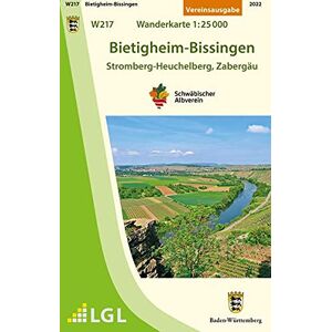 Schwäbischer Albverein e.V. - W217 Bietigheim-Bissingen - Stromberg-Heuchelberg, Zabergäu: Wanderkarte 1:25.000 (Karte des Schwäbischen Albvereins) - Preis vom 14.06.2026 05:24:48 h Schwäbischer Albverein e.V. - W217 Bietigheim-Bissingen - Stromberg-Heuchelberg, Zabergäu: Wanderkarte 1:25.000 (Karte des Schwäbischen Albvereins) - Preis vom 14.06.2026 05:24:48 h