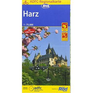 Allgemeiner Deutscher Fahrrad-Club e.V. (ADFC) - ADFC-Regionalkarte Harz, 1:75.000, reiß- und wetterfest, GPS-Tracks Download (ADFC-Regionalkarte 1:75000) - Preis vom 12.06.2026 05:40:31 h Allgemeiner Deutscher Fahrrad-Club e.V. (ADFC) - ADFC-Regionalkarte Harz, 1:75.000, reiß- und wetterfest, GPS-Tracks Download (ADFC-Regionalkarte 1:75000) - Preis vom 12.06.2026 05:40:31 h