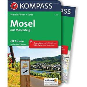 Bernhard Pollmann - Mosel mit Moselsteig: Wanderführer mit Extra-Tourenkarte, 68 Touren, GPX-Daten zum Download (KOMPASS-Wanderführer, Band 5230) - Preis vom 10.06.2026 05:35:22 h Bernhard Pollmann - Mosel mit Moselsteig: Wanderführer mit Extra-Tourenkarte, 68 Touren, GPX-Daten zum Download (KOMPASS-Wanderführer, Band 5230) - Preis vom 10.06.2026 05:35:22 h