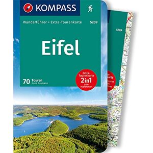 Hans Naumann - KOMPASS Wanderführer Eifel: Wanderführer mit Extra-Tourenkarte 1:100.000, 70 Touren, GPX-Daten zum Download. - Preis vom 15.06.2026 05:30:30 h Hans Naumann - KOMPASS Wanderführer Eifel: Wanderführer mit Extra-Tourenkarte 1:100.000, 70 Touren, GPX-Daten zum Download. - Preis vom 15.06.2026 05:30:30 h