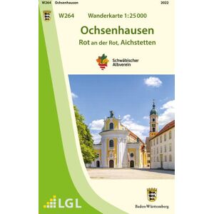 LGL - W264 Wanderkarte 1:25 000 Ochsenhausen: Rot an der Rot, Aichstetten - Preis vom 13.06.2026 05:28:29 h LGL - W264 Wanderkarte 1:25 000 Ochsenhausen: Rot an der Rot, Aichstetten - Preis vom 13.06.2026 05:28:29 h