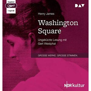 Henry James - Washington Square: Ungekürzte Lesung mit Gert Westphal (1 mp3-CD) - Preis vom 16.06.2026 05:30:18 h Henry James - Washington Square: Ungekürzte Lesung mit Gert Westphal (1 mp3-CD) - Preis vom 16.06.2026 05:30:18 h