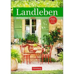 Harenberg - Landleben Wochenplaner 2024: 53 Blatt mit Weisheit der Woche auf der Rückseite - Preis vom 12.06.2026 05:40:31 h Harenberg - Landleben Wochenplaner 2024: 53 Blatt mit Weisheit der Woche auf der Rückseite - Preis vom 12.06.2026 05:40:31 h