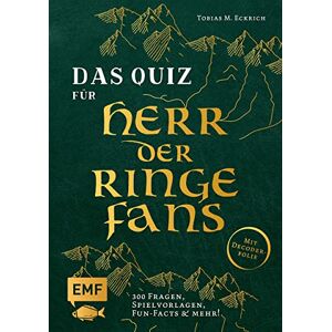 Eckrich, Tobias M. - Das inoffizielle Quiz für Herr der Ringe-Fans: Teste dein Wissen mit 300 Fragen, Spielvorlagen, Fun-Facts und mehr! Mit Decoderfolie - Preis vom 12.06.2026 05:40:31 h Eckrich, Tobias M. - Das inoffizielle Quiz für Herr der Ringe-Fans: Teste dein Wissen mit 300 Fragen, Spielvorlagen, Fun-Facts und mehr! Mit Decoderfolie - Preis vom 12.06.2026 05:40:31 h