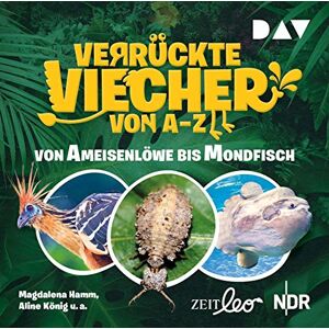 Magdalena Hamm - Verrückte Viecher von A bis Z – Teil 1: Von Ameisenlöwe bis Mondfisch: Features mit Magdalena Hamm und Aline König (1 CD) - Preis vom 16.06.2026 05:30:18 h Magdalena Hamm - Verrückte Viecher von A bis Z – Teil 1: Von Ameisenlöwe bis Mondfisch: Features mit Magdalena Hamm und Aline König (1 CD) - Preis vom 16.06.2026 05:30:18 h