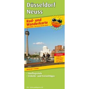 Publicpress - Rad- und Wanderkarte Düsseldorf - Neuss: mit Ausflugszielen, Einkehr- & Freizeittipps, wetterfest, reißfest, abwischbar, GPS-genau. 1:50000 - Preis vom 15.06.2026 05:30:30 h Publicpress - Rad- und Wanderkarte Düsseldorf - Neuss: mit Ausflugszielen, Einkehr- & Freizeittipps, wetterfest, reißfest, abwischbar, GPS-genau. 1:50000 - Preis vom 15.06.2026 05:30:30 h