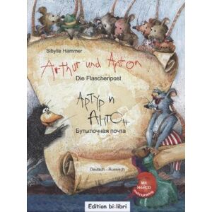 Sibylle Hammer - Arthur und Anton: Die Flaschenpost: Kinderbuch Deutsch-Russisch mit Audio-CD - Preis vom 14.06.2026 05:24:48 h Sibylle Hammer - Arthur und Anton: Die Flaschenpost: Kinderbuch Deutsch-Russisch mit Audio-CD - Preis vom 14.06.2026 05:24:48 h