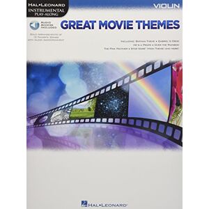 Hal Leonard - Great Movie Themes - -For Violin- (Book & Online Audio): Play-Along, Sammelband, Download (Audio) für Violine (Hal Leonard Instrumental Play-along) - Preis vom 15.06.2026 05:30:30 h Hal Leonard - Great Movie Themes - -For Violin- (Book & Online Audio): Play-Along, Sammelband, Download (Audio) für Violine (Hal Leonard Instrumental Play-along) - Preis vom 15.06.2026 05:30:30 h