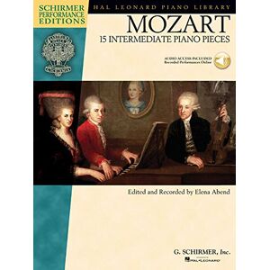 15 Intermediate Piano Pieces (Book & Online Audio): Noten, Sammelband für Klavier (Schirmer Performance Editions) - Preis vom 14.06.2026 05:24:48 h 15 Intermediate Piano Pieces (Book & Online Audio): Noten, Sammelband für Klavier (Schirmer Performance Editions) - Preis vom 14.06.2026 05:24:48 h