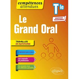 Sophie Villaume - Le grand oral terminale : travailler en autonomie : nouveaux programmes - Preis vom 15.06.2026 05:30:30 h Sophie Villaume - Le grand oral terminale : travailler en autonomie : nouveaux programmes - Preis vom 15.06.2026 05:30:30 h